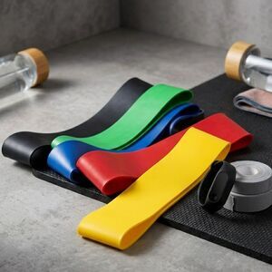 NEW 5-Piece Resistance Band Set - Pro Home Gym Fitness Loops - Fast Shipping